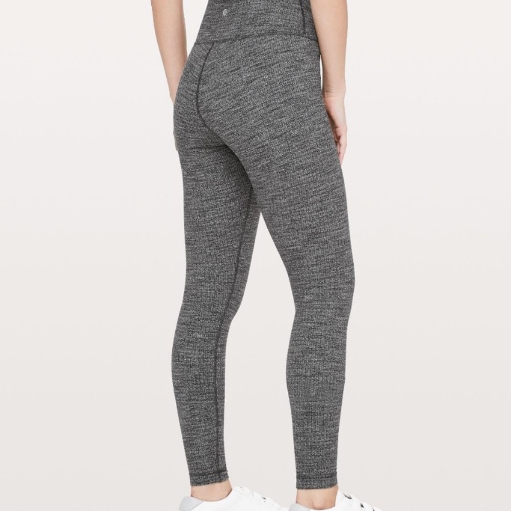 Lululemon Align Leggings Gray Size 4 High-Rise Yoga Pants great Condition